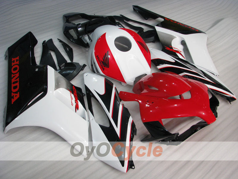 Carenado de inyección para CBR1000RR 04-05 - Rojo, Blanco - Estilo de fábrica #OYO87900519