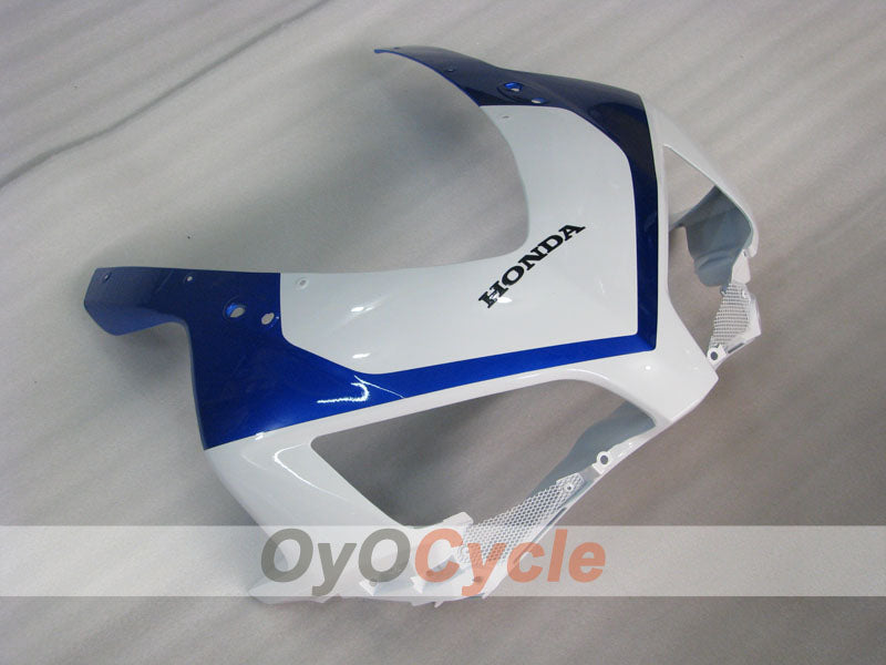 Carenado de inyección para CBR1000RR 04-05 - Azul, Blanco - Estilo de fábrica, HRC #OYO87900521