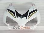 Kit de carenado por inyección para CBR1000RR 04-05 - Blanco, Negro - PlayBoy #OYO87900523