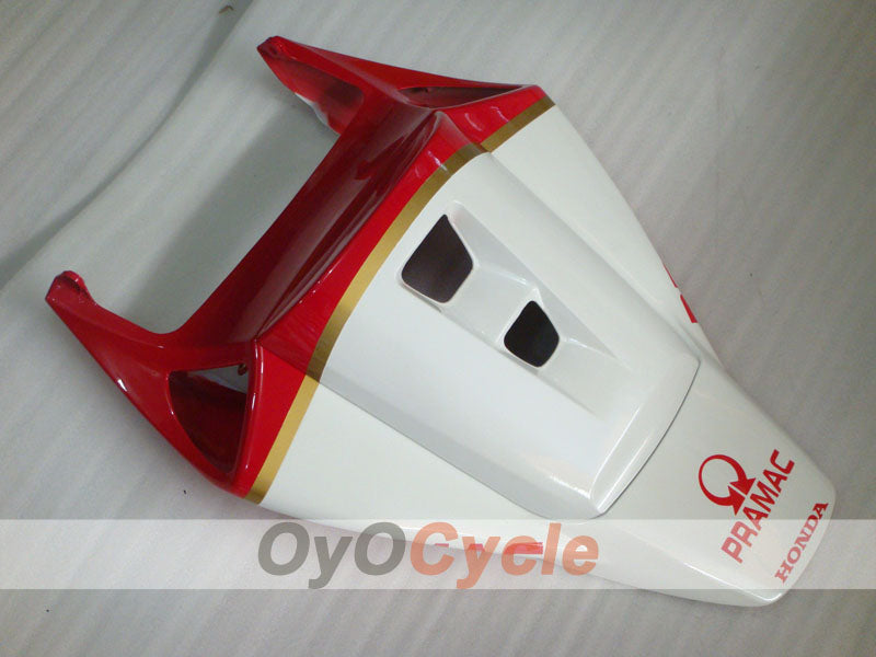 Kit de carenado por inyección para CBR1000RR 04-05 - Rojo, Blanco - PRAMAC #OYO87900526