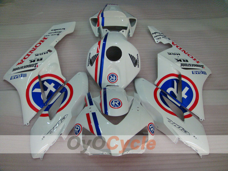 Carenado de inyección para CBR1000RR 04-05 - Blanco - RK #OYO87900527 Imagen secundaria del producto
