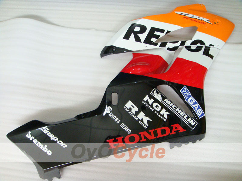 Carenado de inyección para CBR1000RR 04-05 - Naranja, Negro - Repsol #OYO87900530