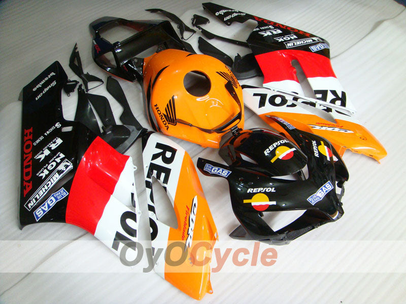 Carenado de inyección para CBR1000RR 04-05 - Naranja, Negro - Repsol #OYO87900530 Imagen principal del producto