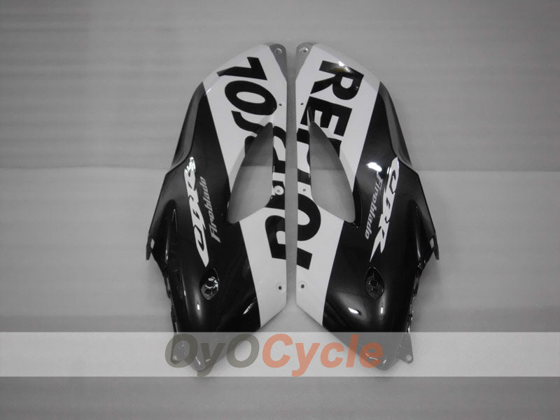 Carenado de inyección para CBR1000RR 04-05 - Negro, Plata - Repsol #OYO87900532