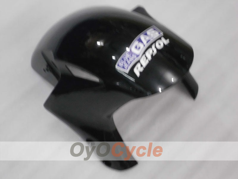 Carenado de inyección para CBR1000RR 04-05 - Negro, Plata - Repsol #OYO87900532