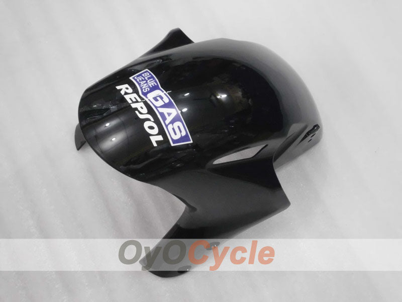 Carenado de inyección para CBR1000RR 04-05 - Negro, Plata - Repsol #OYO87900532