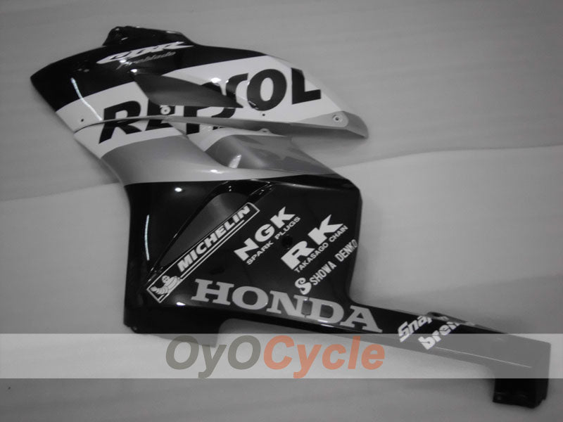 Carenado de inyección para CBR1000RR 04-05 - Negro, Plata - Repsol #OYO87900532