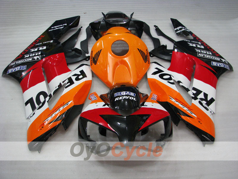 Kit de carenado por inyección para CBR1000RR 04-05 - Naranja, Negro - Repsol #OYO87900533 Imagen secundaria del producto