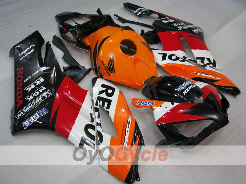 Kit de carenado por inyección para CBR1000RR 04-05 - Naranja, Negro - Repsol #OYO87900533 Imagen principal del producto