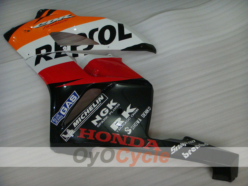 Kit de carenado por inyección para CBR1000RR 04-05 - Naranja, Negro - Repsol #OYO87900536