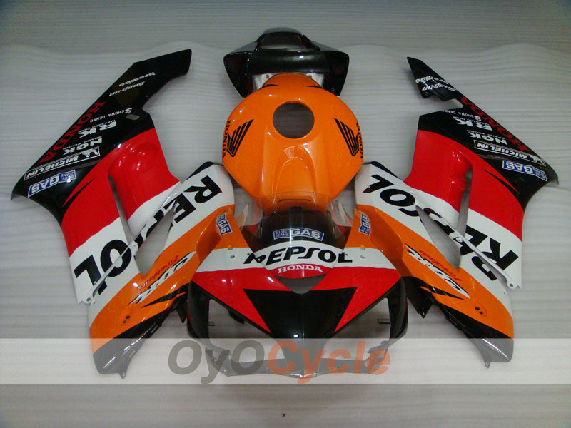 Kit de carenado por inyección para CBR1000RR 04-05 - Naranja, Negro - Repsol #OYO87900536