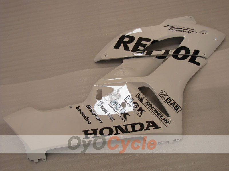 Kit de carenado por inyección para CBR1000RR 04-05 - Blanco, Plata - Repsol #OYO87900538