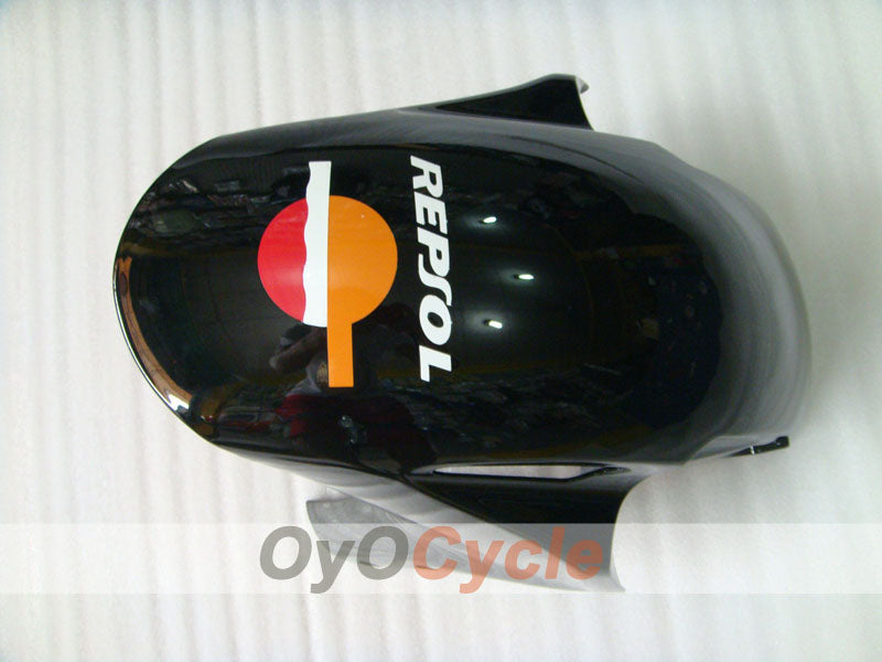 Kit de carenado por inyección para CBR1000RR 04-05 - Cian, Negro - Rossi #OYO87900542