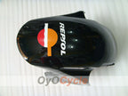 Kit de carenado por inyección para CBR1000RR 04-05 - Cian, Negro - Rossi #OYO87900542