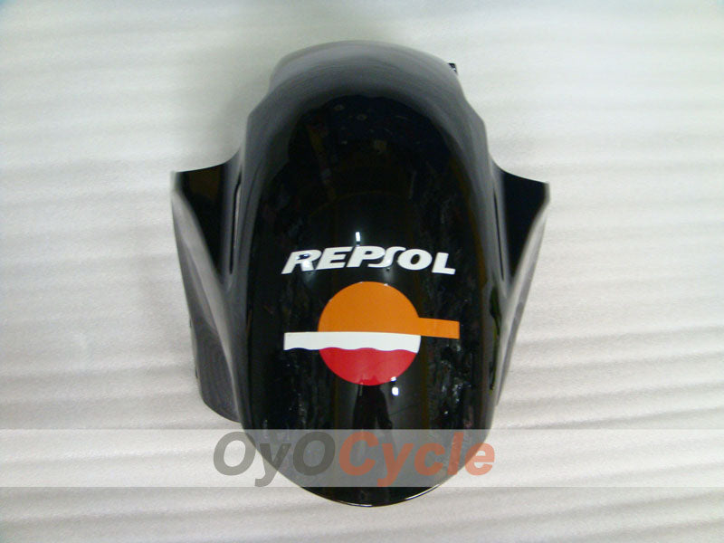 Kit de carenado por inyección para CBR1000RR 04-05 - Cian, Negro - Rossi #OYO87900542