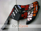 Kit de carenado por inyección para CBR1000RR 04-05 - Naranja, Negro, Mate - Rossi #OYO87900543