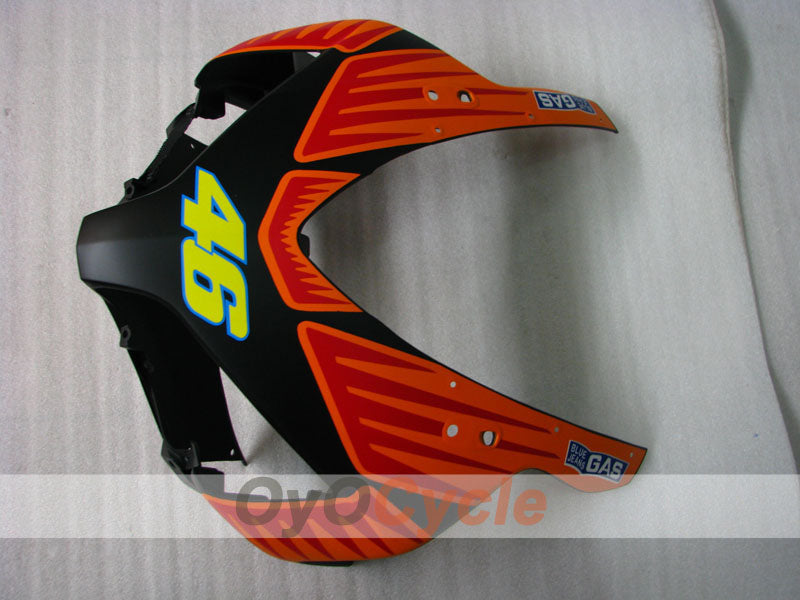 Kit de carenado por inyección para CBR1000RR 04-05 - Naranja, Negro, Mate - Rossi #OYO87900543