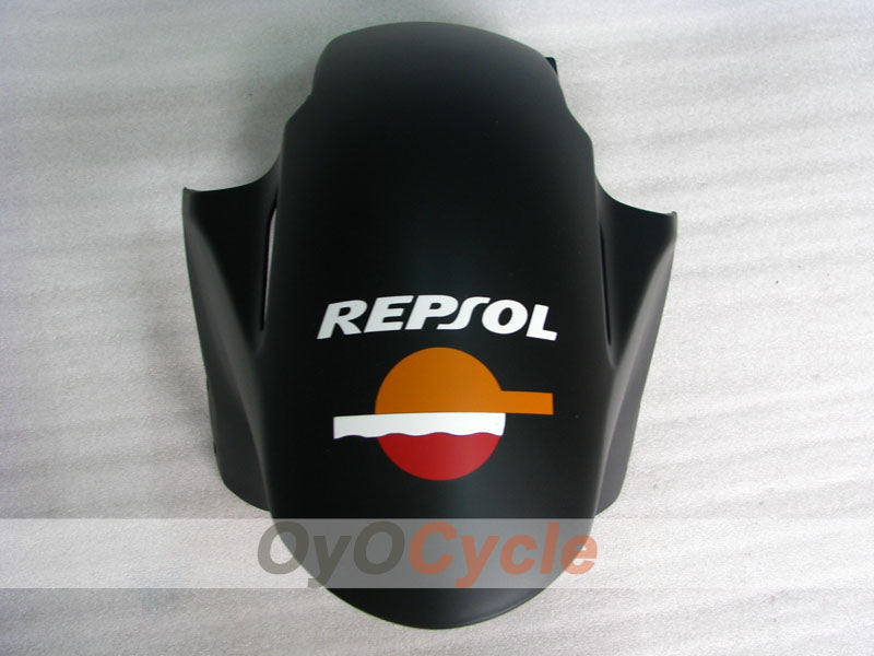 Kit de carenado por inyección para CBR1000RR 04-05 - Naranja, Negro, Mate - Rossi #OYO87900543