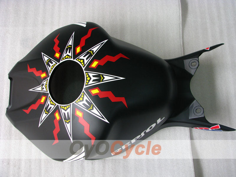 Kit de carenado por inyección para CBR1000RR 04-05 - Naranja, Negro, Mate - Rossi #OYO87900543