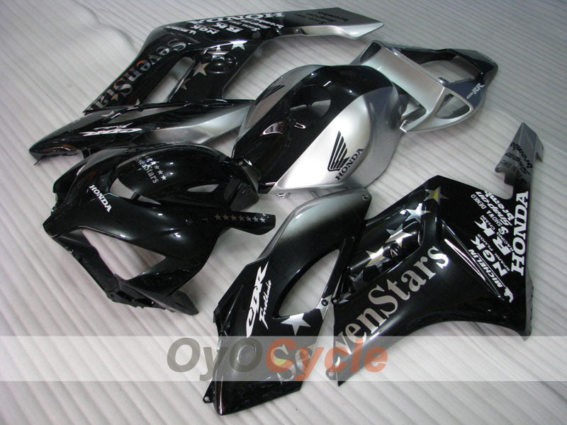 Kit de carenado por inyección para CBR1000RR 04-05 - Negro, Plata - SevenStars #OYO87900546 Imagen secundaria del producto