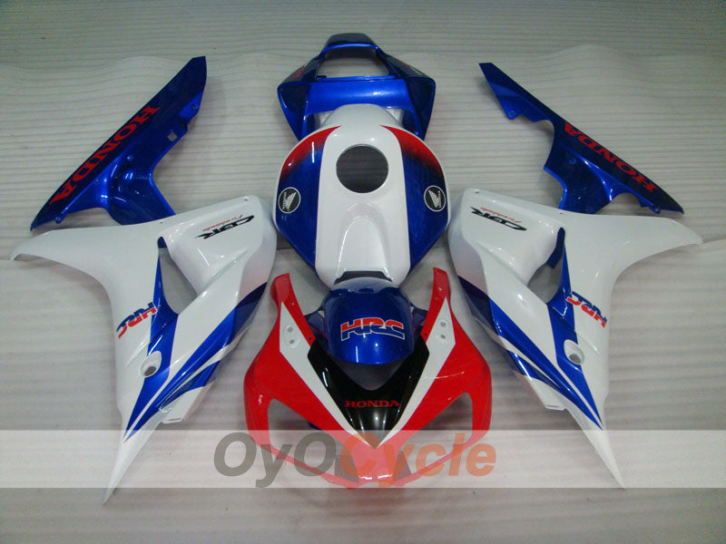 Carenado de inyección para CBR1000RR 06-07 - Azul, Blanco - Fireblade #OYO87900564 Imagen secundaria del producto