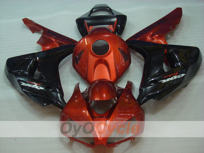 Carenado moldeado por inyección para CBR1000RR 06-07 - Naranja, Negro - Fireblade #OYO87900565