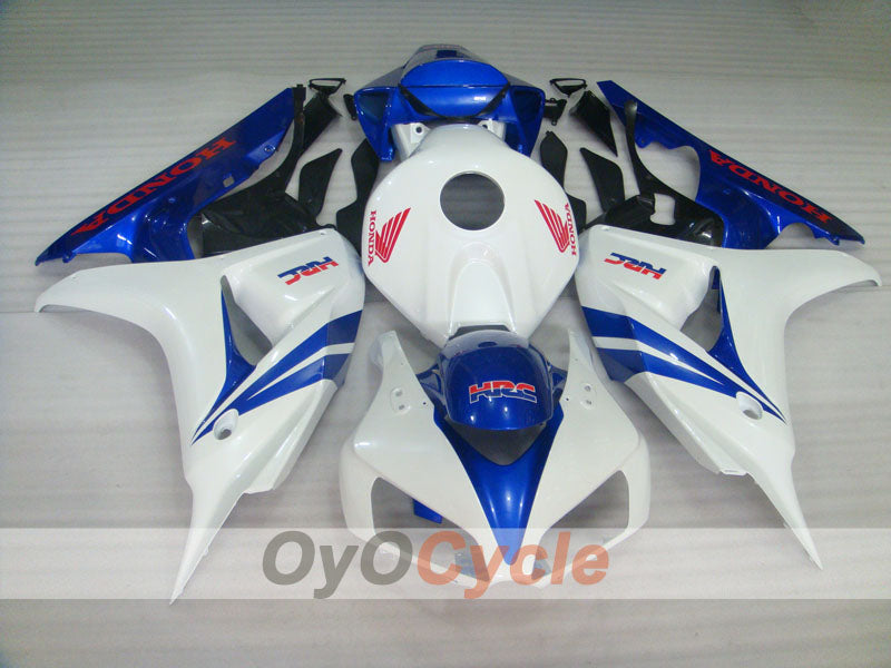 Kit carenado de inyección para CBR1000RR 06-07 - Azul, Blanco - HRC #OYO87900568 Imagen secundaria del producto