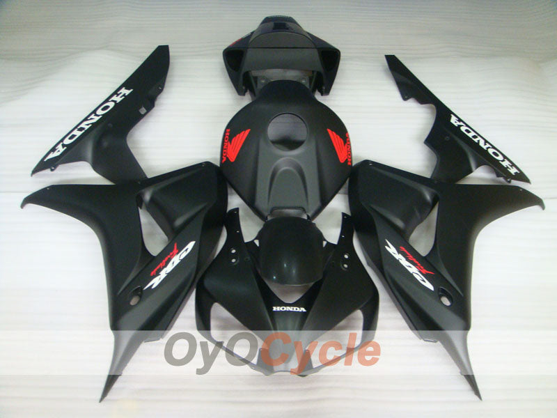 Carenado de inyección para CBR1000RR 06-07 - Negro, Mate - Fireblade #OYO87900569