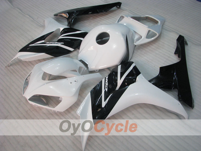 Carenado inyectado para CBR1000RR 06-07 - Blanco, Negro - Fireblade #OYO87900572