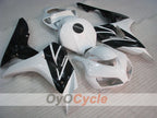 Carenado inyectado para CBR1000RR 06-07 - Blanco, Negro - Fireblade #OYO87900572