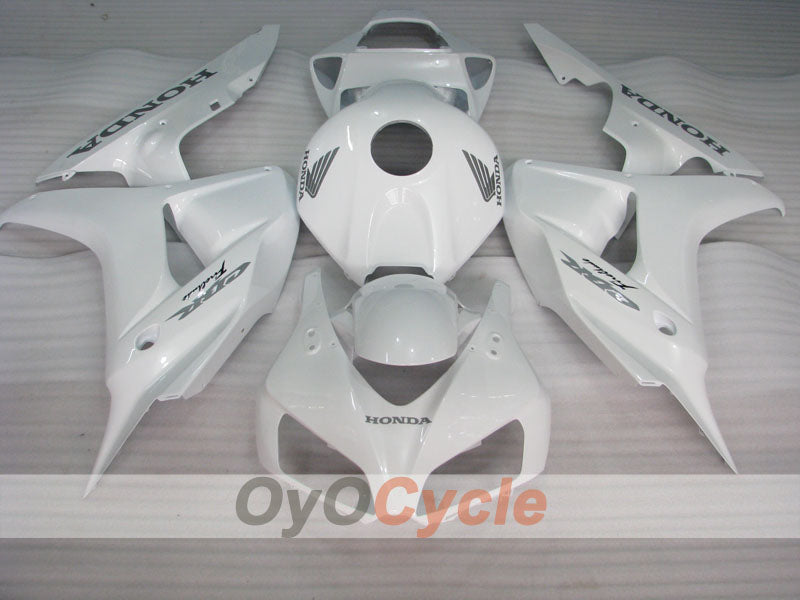Kit de carenado por inyección para CBR1000RR 06-07 - Blanco - Fireblade #OYO87900573