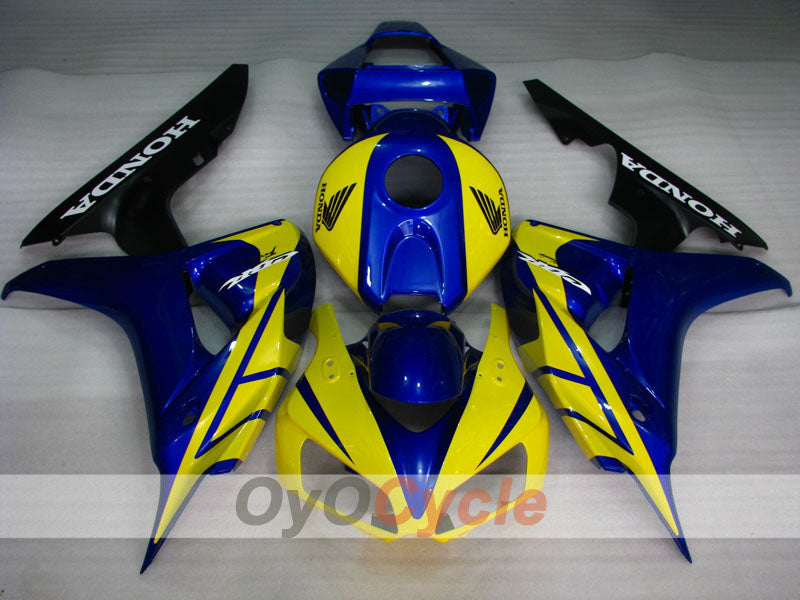 Kit de carenado por inyección para CBR1000RR 06-07 - Amarillo, Azul - Fireblade #OYO87900574
