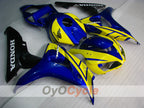 Kit de carenado por inyección para CBR1000RR 06-07 - Amarillo, Azul - Fireblade #OYO87900574