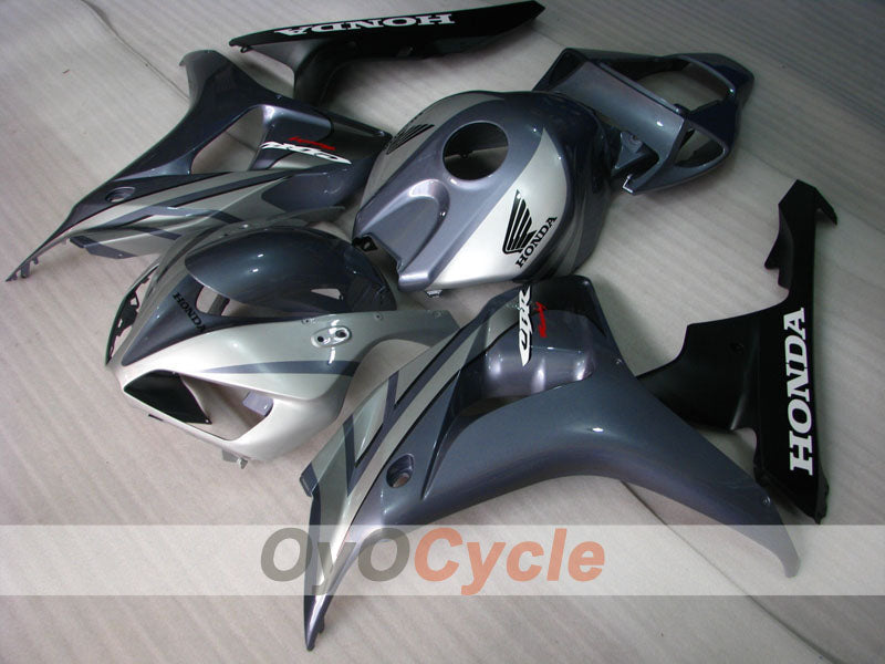 Kit de carenado por inyección para CBR1000RR 06-07 - Negro, Gris - Fireblade #OYO87900577