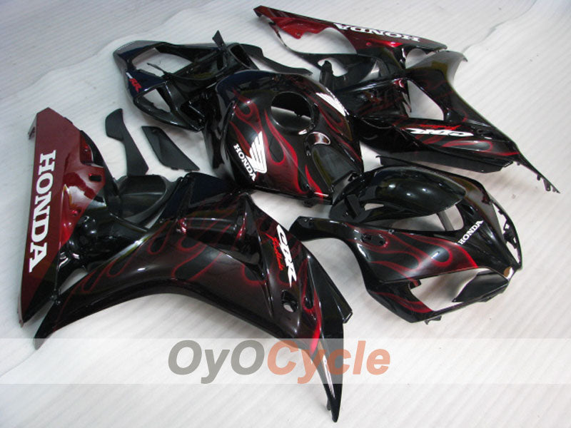 Kit de carenado por inyección para CBR1000RR 06-07 - Rojo, Negro - Llama #OYO87900594 Imagen principal del producto
