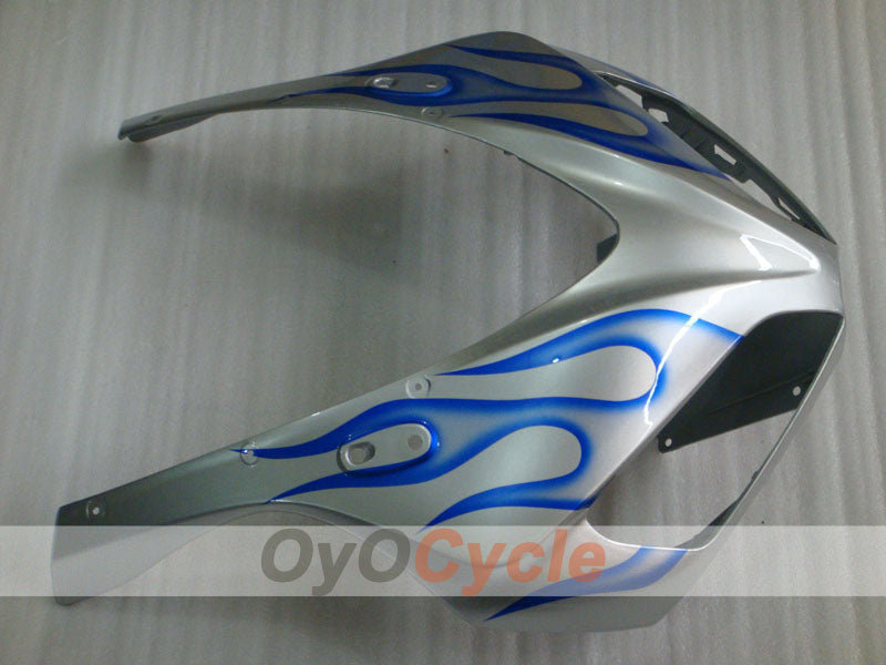 Kit de carenado de inyección para CBR1000RR 06-07 - Azul, Plata - Llama #OYO87900599