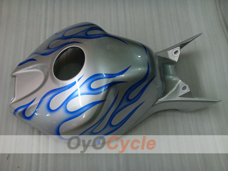 Kit de carenado de inyección para CBR1000RR 06-07 - Azul, Plata - Llama #OYO87900599