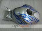 Kit de carenado de inyección para CBR1000RR 06-07 - Azul, Plata - Llama #OYO87900599