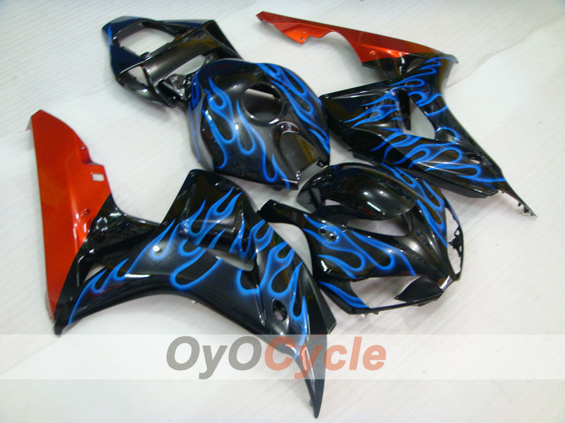 Carenado de inyección para CBR1000RR 06-07 - Azul, Negro - Llama #OYO87900602 Imagen principal del producto