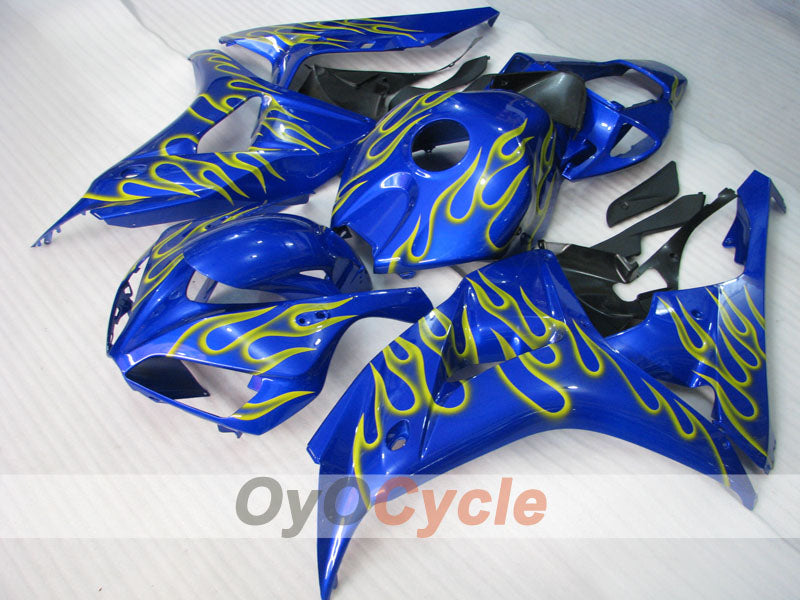 Kit de carenado por inyección para CBR1000RR 06-07 - Amarillo, Azul - Llama #OYO87900603 Imagen secundaria del producto