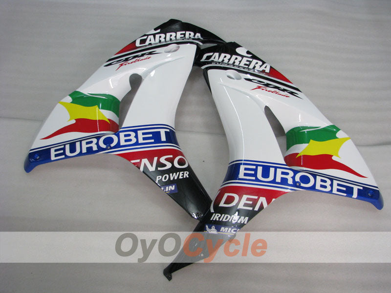 Carenado de inyección para CBR1000RR 06-07 - Blanco, Negro - Lee #OYO87900617