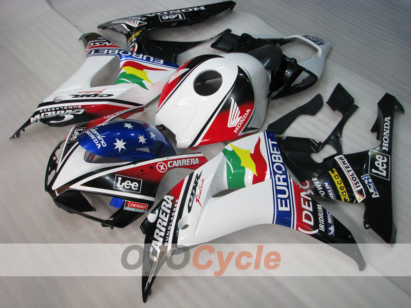 Carenado de inyección para CBR1000RR 06-07 - Blanco, Negro - Lee #OYO87900617