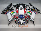 Carenado de inyección para CBR1000RR 06-07 - Blanco, Negro - Lee #OYO87900617