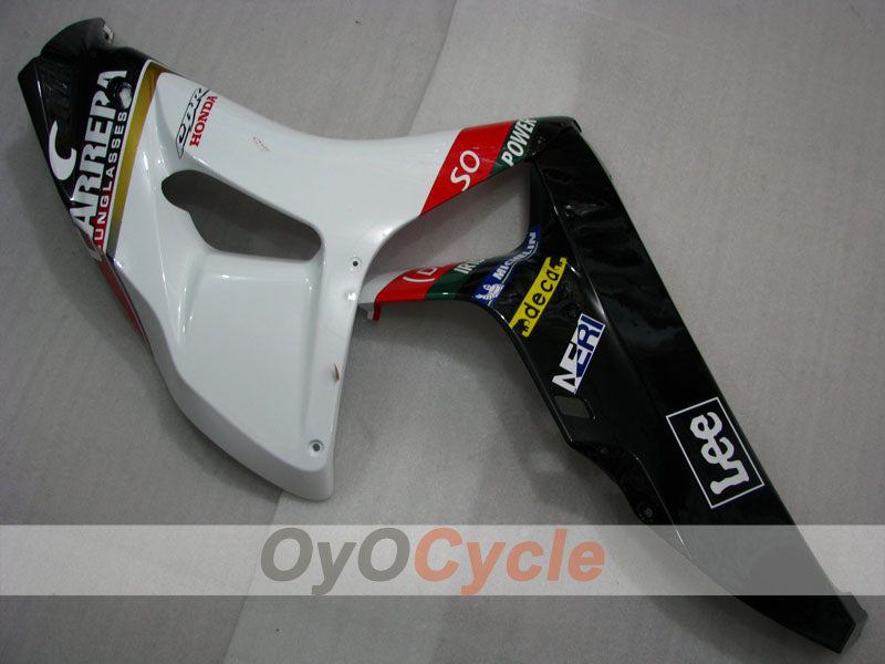 Kit de carenado por inyección para CBR1000RR 06-07 - Blanco, Negro - Lee #OYO87900618