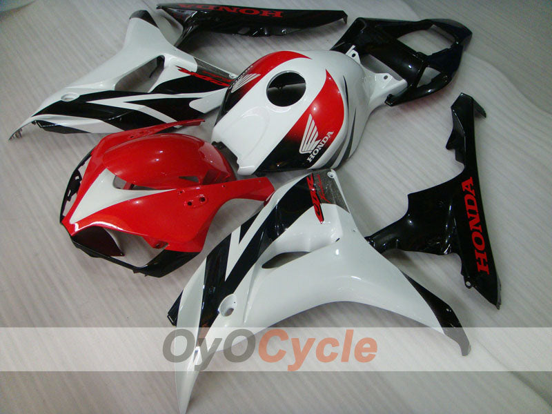 Carenado de inyección para CBR1000RR 06-07 - Rojo, blanco - Estilo de fábrica #OYO87900626