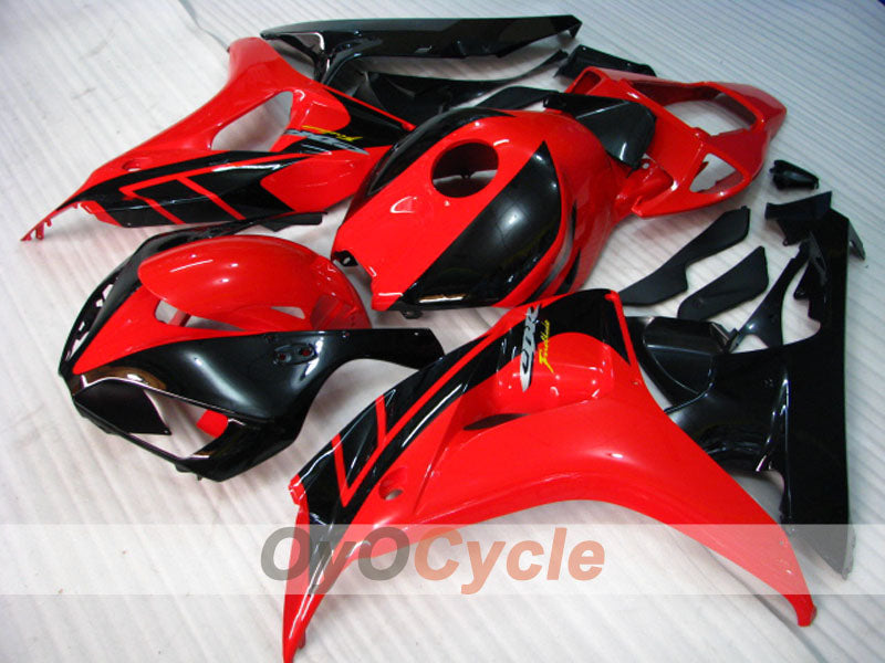 Kit de carenado por inyección para CBR1000RR 06-07 - Rojo, Negro - Estilo de fábrica #OYO87900629