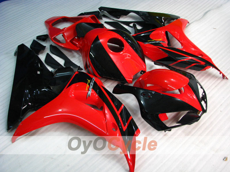 Kit de carenado por inyección para CBR1000RR 06-07 - Rojo, Negro - Estilo de fábrica #OYO87900629
