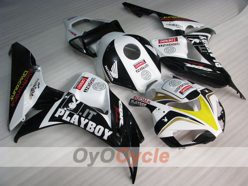 Kit de carenado por inyección para CBR1000RR 06-07 - Blanco, Negro - PlayBoy #OYO87900634 Imagen principal del producto
