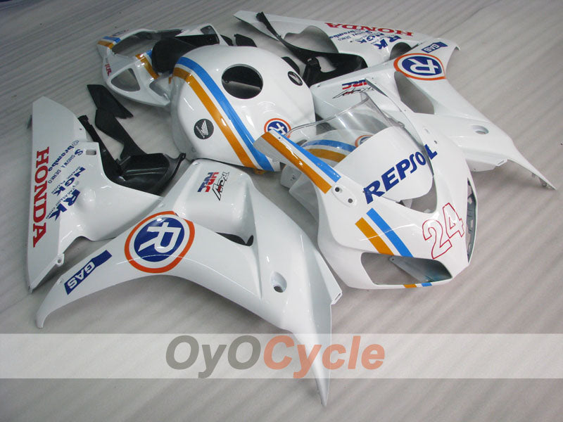 Kit de carenado de inyección para CBR1000RR 06-07 - Blanco, Negro - RK #OYO87900636 Imagen principal del producto