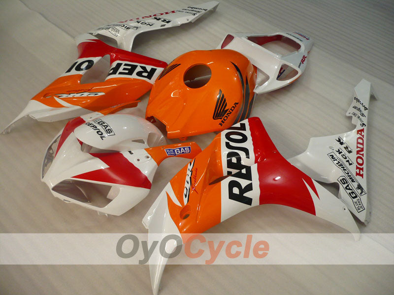 Carenado de inyección para CBR1000RR 06-07 - Naranja, Amarillo - Repsol #OYO87900640 Imagen secundaria del producto